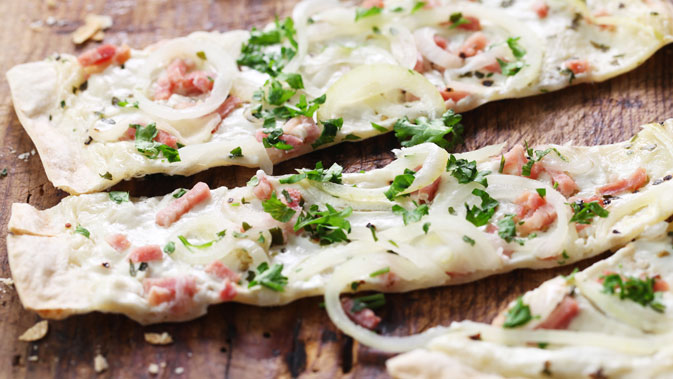 Tarte flambée – Alsas'tan gelen çıtır lezzet