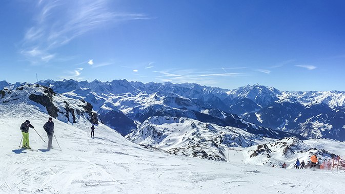 Dağ havasında lüks yemekler
